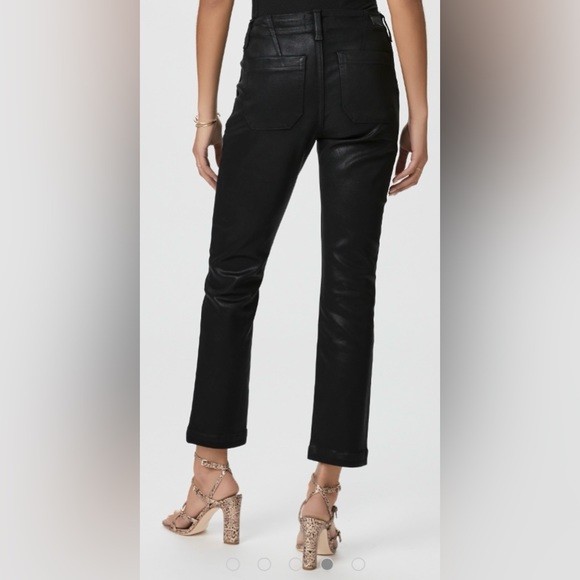 Paige Maisley black luxe coating jeans - New with tags - Picture 2 of 6